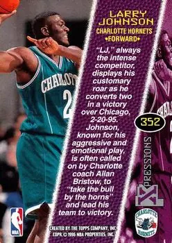 Back of Larry Johnson