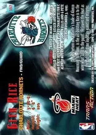 Glen Rice back