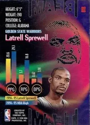 Latrell Sprewell back