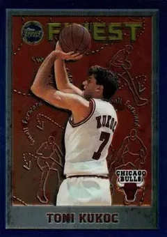 1995-96 Finest #108 - Toni Kukoc - Chicago Bulls