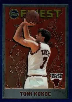 1995-96 Finest #108 Toni Kukoc