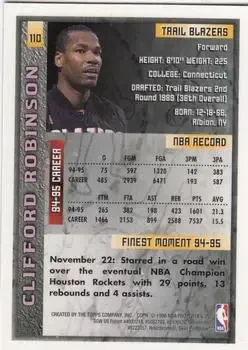 Back of Clifford Robinson