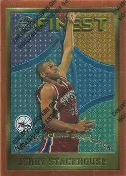 1995-96 Finest #113 Jerry Stackhouse