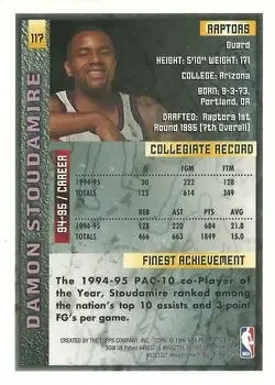 Back of Damon Stoudamire