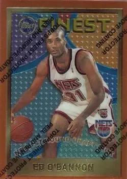 1995-96 Finest #119 Ed O'Bannon