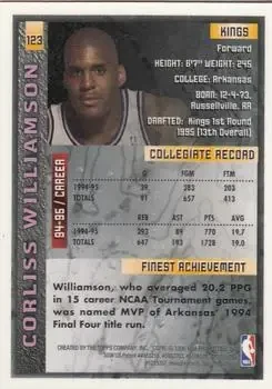 Back of Corliss Williamson