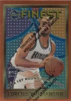 1995-96 Finest #123 - Corliss Williamson - Sacramento Kings - Front 1995-96 Finest #123 - Corliss Williamson - Sacramento Kings - Front