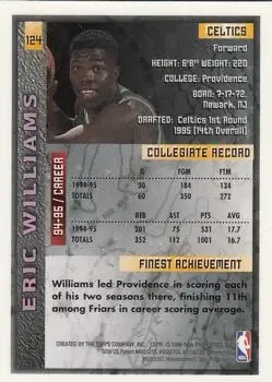 Back of Eric Williams