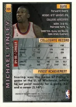 Back of Michael Finley