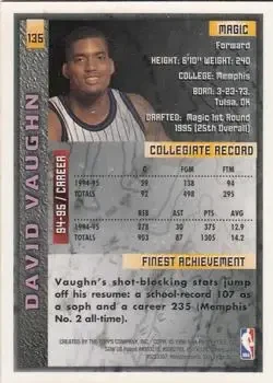 Back of David Vaughn