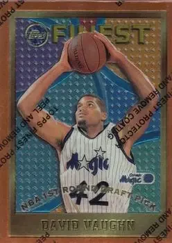 1995-96 Finest #135 David Vaughn