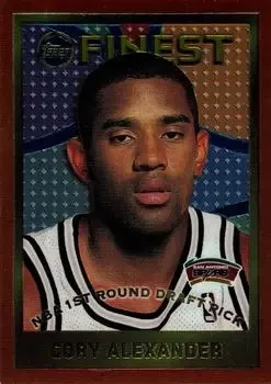 1995-96 Finest #139 Cory Alexander