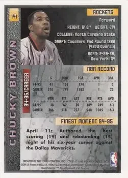 Back of Chucky Brown