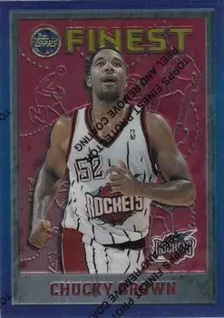 1995-96 Finest #141 Chucky Brown