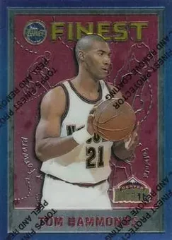 1995-96 Finest #143 - Tom Hammonds - Denver Nuggets