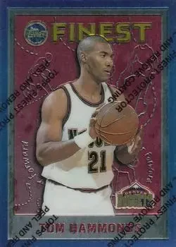 1995-96 Finest #143 Tom Hammonds