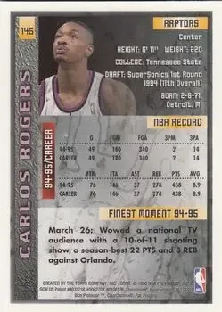 Back of Carlos Rogers