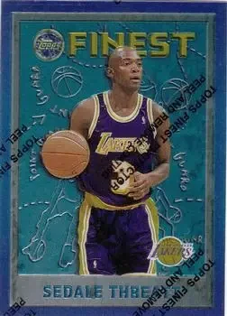 1995-96 Finest #161 Sedale Threatt