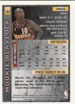 Back of Mookie Blaylock