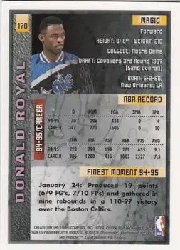 Back of Donald Royal