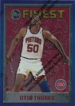 1995-96 Finest #174 - Otis Thorpe - Detroit Pistons