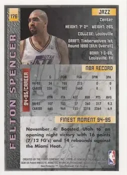 Back of Felton Spencer