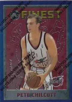 1995-96 Finest #178 - Pete Chilcutt - Houston Rockets
