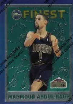 1995-96 Finest #182 - Mahmoud Abdul-Rauf - Denver Nuggets