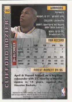 Back of Clifford Rozier