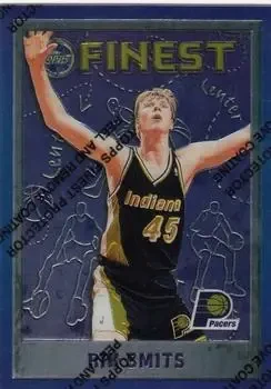 1995-96 Finest #194 Rik Smits