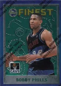 1995-96 Finest #198 Bobby Phills