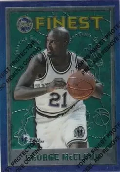 1995-96 Finest #201 George McCloud