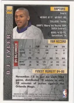 Back of B.J. Tyler