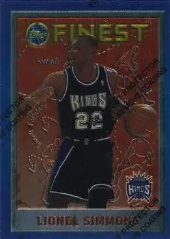 1995-96 Finest #203 Lionel Simmons