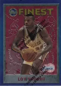 1995-96 Finest #204 - Loy Vaught - Los Angeles Clippers