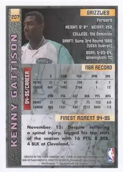 Back of Kenny Gattison