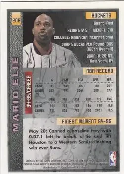 Back of Mario Elie