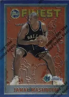 1995-96 Finest #214 - Jamal Mashburn - Dallas Mavericks