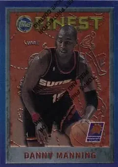 1995-96 Finest #217 - Danny Manning - Phoenix Suns