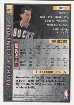 Back of Marty Conlon