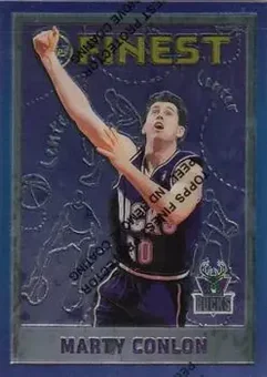 1995-96 Finest #220 - Marty Conlon - Milwaukee Bucks