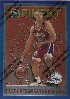 1995-96 Finest #221 Clarence Weatherspoon