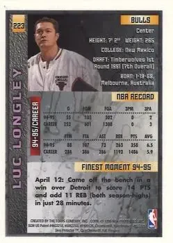 Back of Luc Longley
