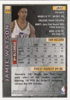 Back of Jamie Watson