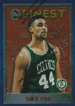 1995-96 Finest #231 - Rick Fox - Boston Celtics