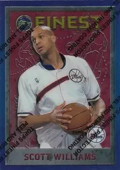 1995-96 Finest #232 - Scott Williams - Philadelphia 76ers