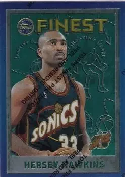 1995-96 Finest #235 Hersey Hawkins