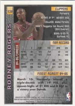 Back of Rodney Rogers