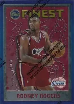 1995-96 Finest #238 - Rodney Rogers - Los Angeles Clippers