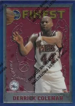 1995-96 Finest #240 Derrick Coleman